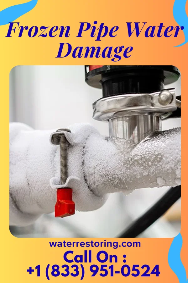 Frozen Pipe Water Damage in Eastover, NC